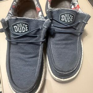 Hey Dude Denim Blue Loafers